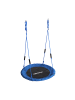 relaxdays Nestschaukel in Blau – 100 cm