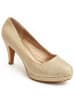 Montevita Pumps Unne6 Gold in Golden