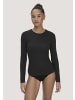 Hessnatur Longsleeve in schwarz