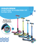 GLOBBER Scooter ELITE DELUXE LIGHTS Roller in hellblau, mit Leuchtrollen