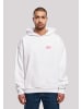 F4NT4STIC Ultra Heavy Hoodie SLAY Jugenwort Pink in weiß