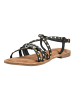 Lazamani Sandalen in Schwarz