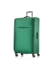 Pack Easy GoUp 4 Rollen Trolley XL 90 cm mit Dehnfalte in grün
