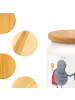 Mr. & Mrs. Panda Keramikgefäß Sternzeichen Zwilling mit Spruch in Weiß