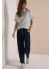 Cecil Strickpullover mit Turtle Neck und Dolmanärmeln in Light Grey Melange