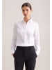 Seidensticker Hemdbluse Slim in Weiß