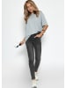 SASSYCLASSY Highwaist Skinny Jeans in Grau