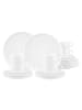 Seltmann Weiden 18er Set Kaffeeservice Sento Home weiß in weiß