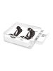 Mr. & Mrs. Panda Untersetzer Set Stinktier Yoga mit Spruch in Weiß