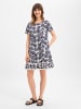 Robe Légère Kleid in marine weiß - 0002