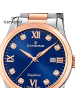 Candino Analog-Armbanduhr Candino Elegance roségold, silber mittel (ca. 33mm)