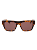 Trussardi Unisex Sonnenbrille Quadratisch Havanna