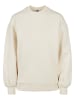 Urban Classics Urban Classics Damen Ladies Organic Oversized Crew in whitesand