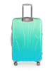 suitline Großer Reisekoffer Trolley erweiterbar XL Koffer 4 Rollen TSA 110 L in Northern Lights