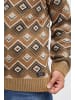 BLEND Strickpullover BHPullover in Braun