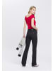 ARIZONA Bootcut-Jeans in schwarz
