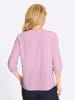 Sieh an! 3/4-Arm-Bluse in rosé
