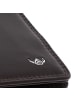 Golden Head Polo Kreditkartenetui RFID Schutz Leder 7.5 cm dunkelbraun