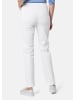 GOLDNER Bequeme Schlupfhose mit Stretchbund in weiß