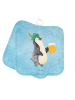 Mr. & Mrs. Panda Topfuntersetzer Pinguin Bier ohne Spruch in Eisblau