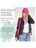 styleBREAKER Flechtgürtel in Schwarz-Silber