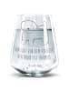 Mr. & Mrs. Panda Glas Hund Flauschig mit Spruch in Transparent