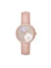 Michael Kors Courtney Uhr roségold rosa Lederarmband