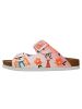 Dogo Stella Sandalen - Flowers and Fruits 41 in Beige