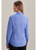 Seidensticker Hemdbluse Slim Fit in Mittelblau