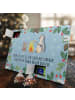 Mr. & Mrs. Panda Advents-Teekalender Pinguin Lagerfeuer mit Spruch in Eisblau