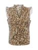 Marie Lund Blusentop in braun beige - 0004