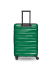 Bergpfeil Travel 4-Rollen Trolley M 66 cm mit Dehnfalte emerald green metallic