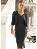 LASCANA Shirtkleid in schwarz