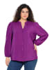 Ulla Popken Bluse in helle pflaume