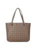 Guess Calebra Shopper Tasche 40 cm in latte logo