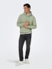 ONLY & SONS Kapuzenpullover in Iceberg Green