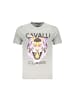 cavalli CLASS Grau Baumwolle Herren T-Shirt