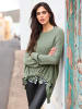 Heine Strickpullover in khaki
