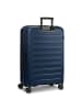D&N Toronto 4 Rollen Trolley L 75 cm mit Dehnfalte navy