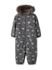 name it Schneeanzug NMMSNOW10 SUIT AOP FO in blackened pearl