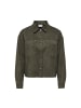 JDY Langarmbluse in Black Olive