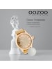 Oozoo Armbanduhr Oozoo Timepieces braun, sand extra groß (ca. 46mm)