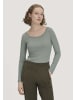 Hessnatur Softrib Longsleeve in nebelblau