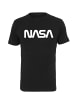 Mister Tee Mister Tee Herren NASA Worm Tee in black
