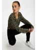 Kaffe Bluse langarm KAjana Regular fit in Nomad/Green Braid Print