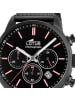Lotus Analog-Armbanduhr Lotus Khrono schwarz groß (ca. 42mm)