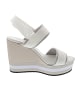 Calvin Klein Wedge Sandal Sling Pes Sandalette Beige