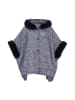 Usha Women Poncho in Marine