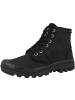 Palladium Schnürboots Pallabrousse in schwarz