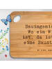 Mr. & Mrs. Panda Jausenbrett Spruch Bauingenieur Wille mit Spruch in Braun